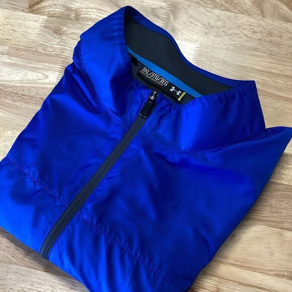 Men's Under Armour Groove Hybrid Big & Tall Full Zip‎ Performance Jacket - 3XL - Picture 1 of 8